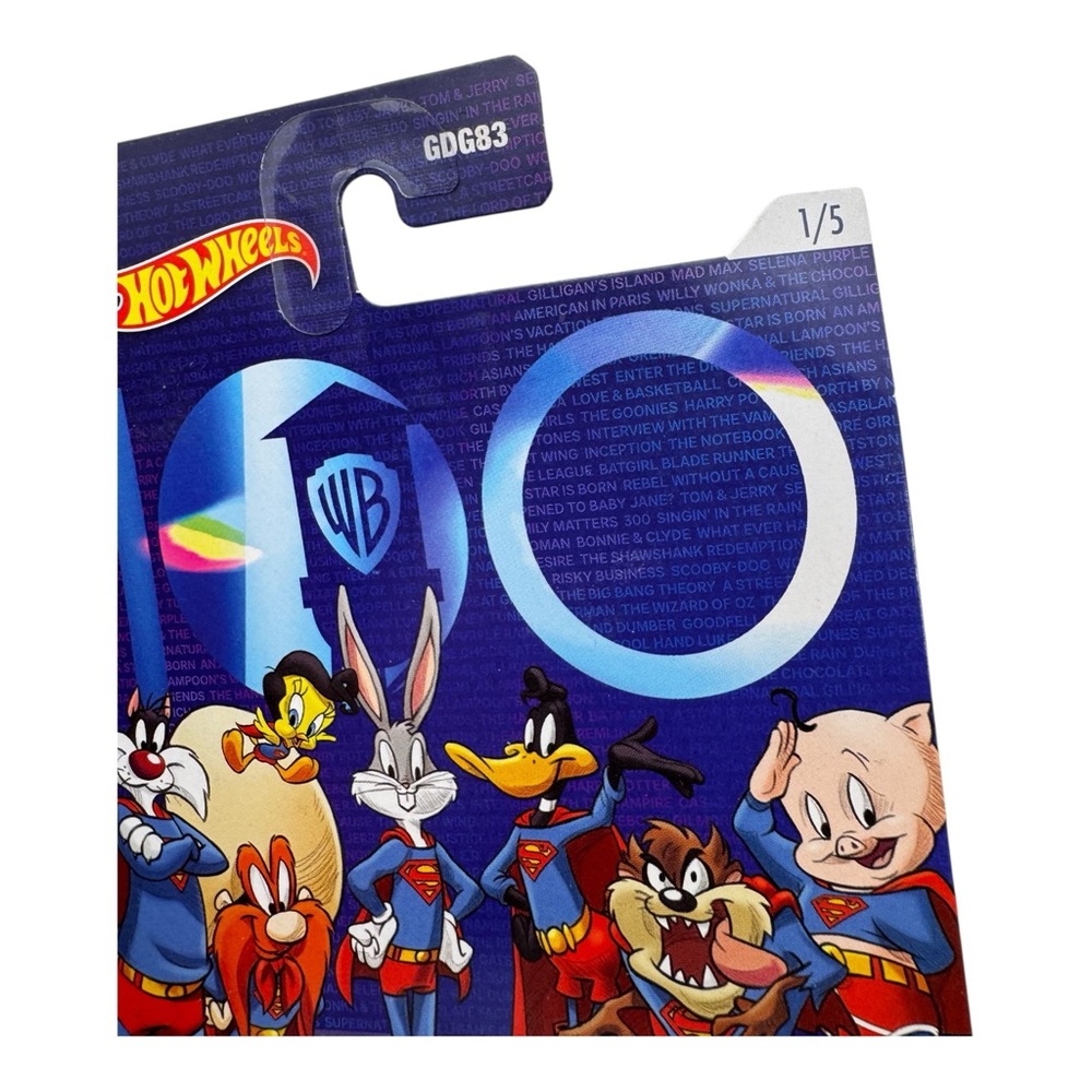 Hot Wheels Custom ’77 Dodge Van Looney Tunes DC Super Heroes 100 Years WB 2022 - Picture 3 of 9